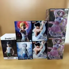 新品未開封 最新ハンターハンター プライズフィギュア6点まとめ売り