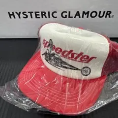 HYSTERIC GLAMOUR speedster メッシュキャップ レッド