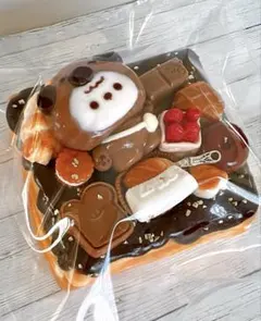 スクイーズ 三層トースト 菠の捏 チョコ マシュマロ - メルカリ