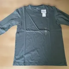 新品　ユニクロ　エアリズムコットン UVカットクルーネックTシャツ　長袖