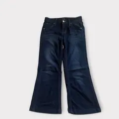サムシング ヴィーナスジ－ン フレアデニムパンツ 29 Lサイズ 日本製 濃紺のサムネイル