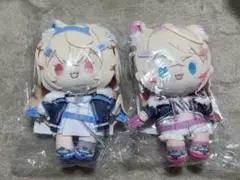 キャラ福くじ A賞 巡音ルカ KAITO おすわりぬいぐるみ - メルカリ