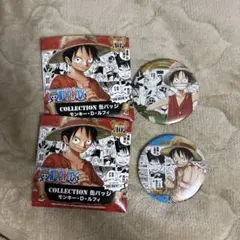 ONE PIECE 缶バッジ 第5弾 ルフィ ゾロ セット - メルカリ