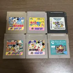 ゲームボーイソフト 6本セット