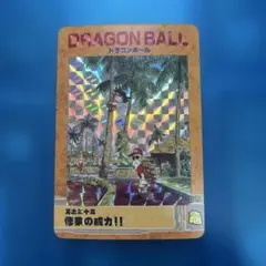 ドラゴンボール　カードダス ビジュアルアドベンチャー　修行　オレンジ