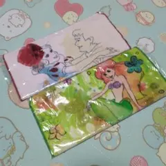 Disney 白雪姫 リトルマーメイド タオルハンカチセット