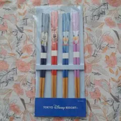 TOKYO DISNEY RESORT キャラクター箸 4本セット
