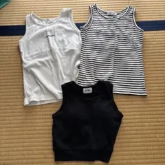 コットン タンクトップ 3枚セット