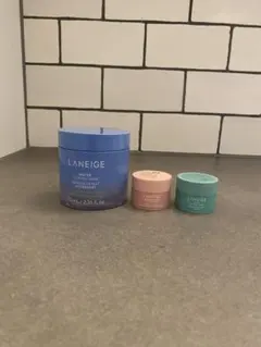 LANEIGE ウォータースリーピングマスク 3点セット ポーチ付のサムネイル