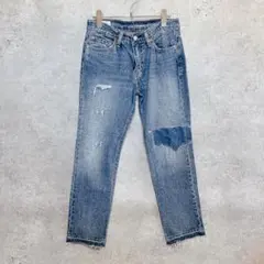 リーバイス Levi’s 511♦︎クラッシュデニム ダメージ加工 W29
