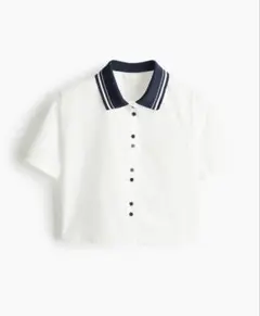 H&M ショート丈 半袖シャツのサムネイル