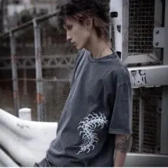 GRANCY スカルラインストーンデザインtシャツ黒 Sサイズ - メルカリ