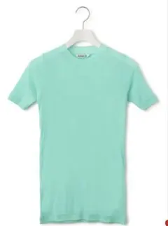 オーラリー　ミントグリーン 長袖 Tシャツ　新品未使用 2026年最新】AURALEE カラー：グリーン系 レディース 半袖(Tシャツ) T