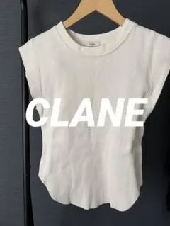 【美品】CLANE THERMAL NO SLEEVE TOPS サイズ1