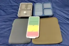 FOODMAN 弁当箱 2個セット 専用ケース付きのサムネイル