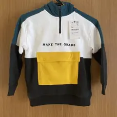 ZARA kids ポケット付きフードパーカー