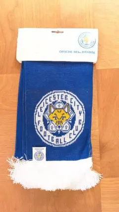【未使用】レスターシティ プレミア 奇跡の優勝 オフィシャル マフラー/スカーフ 2025年最新】プレミアリーグ マフラーの人気アイテム - メルカリ