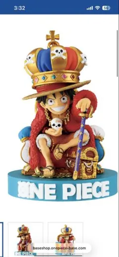 ONE PIECE BASE SHOP ワーコレ 尾田栄一郎ルフィセット - メルカリ