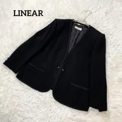 ノーカラージャケット 綿