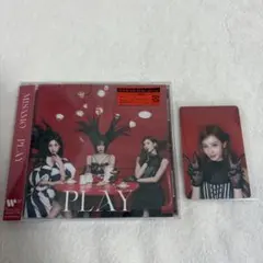 MISAMO PLAY 通常盤　サナ　トレカ付き