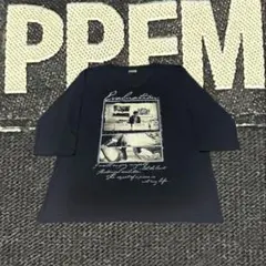 PPFM フォトプリント 7分丈 tシャツ Vネック お兄系 y2k グランジのサムネイル
