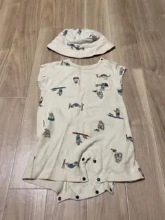 THE NORTH FACE ロンパース 帽子 セット