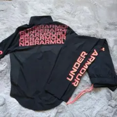 UNDER ARMOUR ブラック ジャージセットアップLG