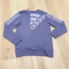 新品未使用タグ付き adidas トレーナー 150㎝ パープル♪