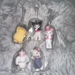 サンリオキャラクターズ ミニチュアチャーム コンプリートセット5個