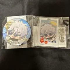 呪術廻戦【Winter Holiday】五条悟 缶バッジ アクリルキーホルダー