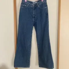 FRAMeWORK フレームワーク デニムセミフレアパンツ 40のサムネイル