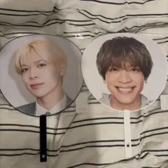 松島聡 ジャンボうちわ 2枚