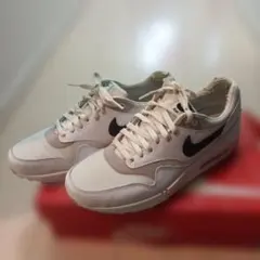 Nike Air Max 1 ホワイト/ベージュ/ブラック27.5サイズ