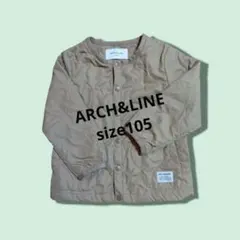 ARCH&LINE キルティングコート ベージュ105ポケット付