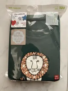 ユニクロ パジャマ 長袖 100サイズ リサラーソン ライオン