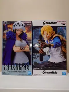 319.ワンピース　サボ　トラファルガー・ロー　最新プライズ　２体セット