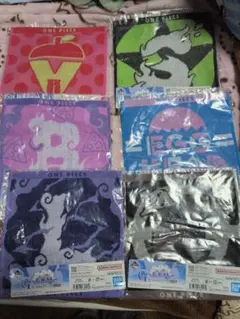 一番くじONE PIECE G賞キャラクタータオル 6枚セット