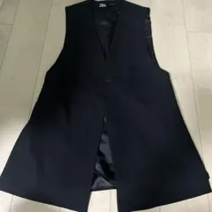 【美品】 ZARA ジレ レディース(Sサイズ)のサムネイル