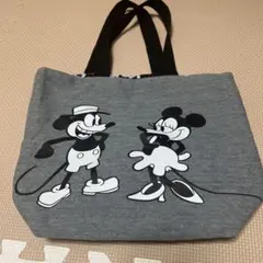 シェルcherミッキー ミニー グラフィック リバーシブルトートバッグ エコバ