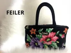 【数回使用のみ】美品 FEILER フェイラー ハンドバッグ