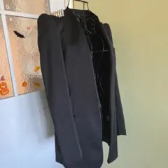 ZARA　スタッズ　ジャケット　ビジュー　XS　ノーカラー