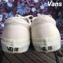 珍品／80s~90s／VANS／ERA／US9.0／生成白／USA製／ビンテージ