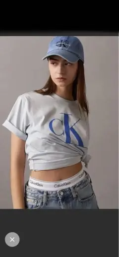 CKロゴ 半袖Tシャツ