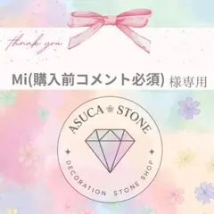 Mi(購入前コメント必須)様