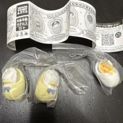 サンリオキャラクターズ　おくるみベイビーマスコット3 ペックル　ぐでたま