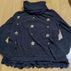 〜1月末セール価格⭐新品未使用⭐アクシーズファム ビジュー付きニット