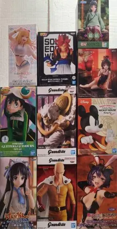 最新含む、プライズフィギュアまとめ売り　10点セット売り