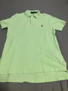 POLO RALPH LAUREN 薄緑 ポロシャツ Mサイズ