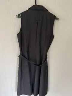 Calvin Klein ノースリーブワンピース ダークグレー
