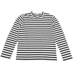 美品 23年製 コムデギャルソン クラシック ボーダーロングスリーブTシャツXL